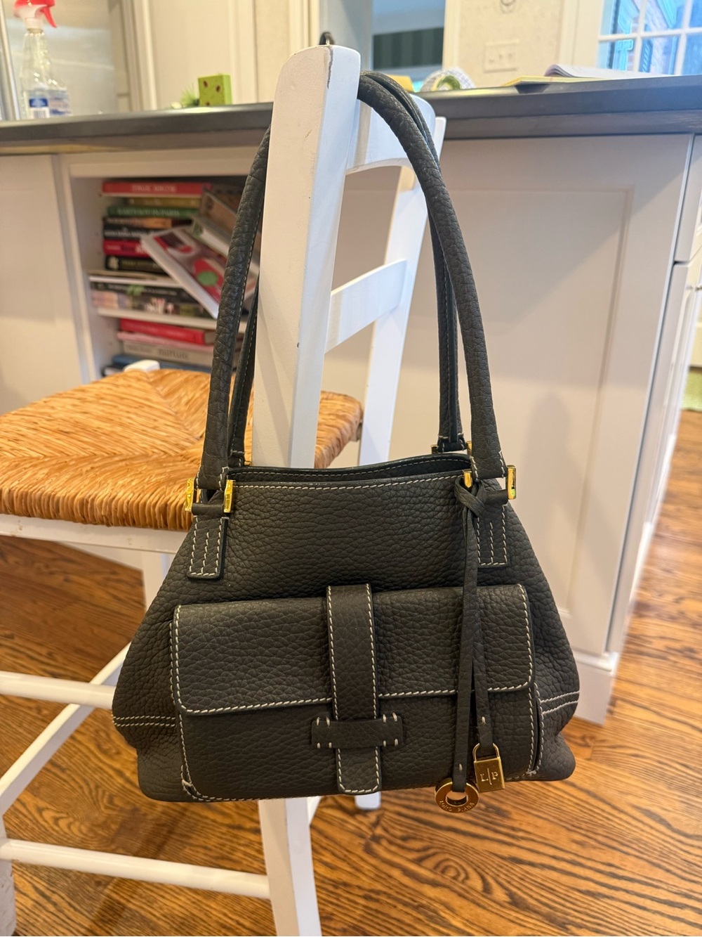 Loro Piana Leather Shoulder Bag